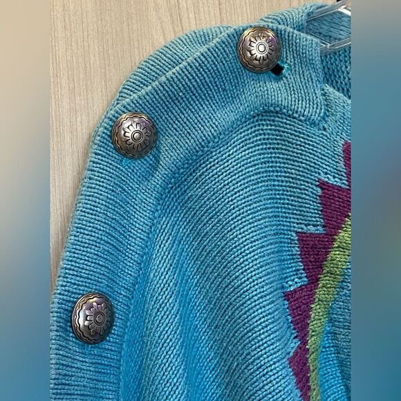 One Of A Kind  Designer Ann Tobias Poncho By ROJA Collection - Picture 3 of 12